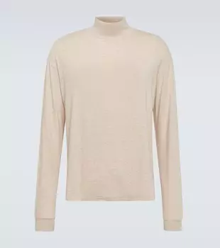 Топ из джерси Auralee, бежевый