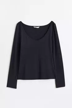 Топ из джерси H&M, синий