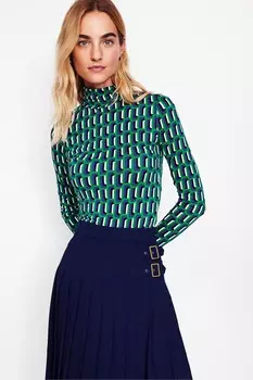 Топ из джерси Полли Boden, зеленый