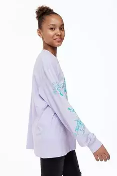 Топ из джерси с принтом H&amp;M