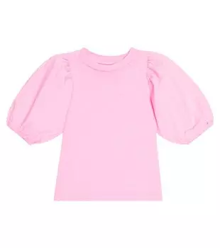 Топ из хлопка Rica Molo, фиолетовый