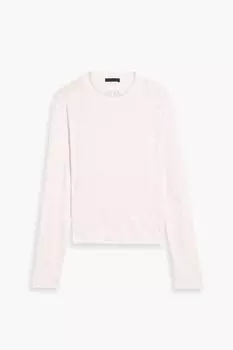 Топ из хлопкового джерси с потертостями ATM ANTHONY THOMAS MELILLO, розовый