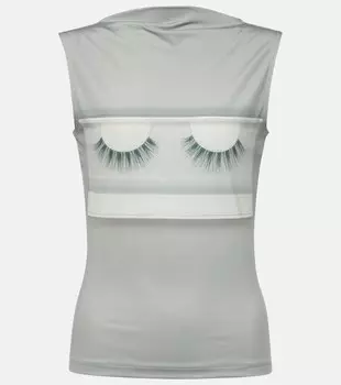 Топ из коллаборации с Katerina Jebb из коллаборации с Katerina Jebb Acne Studios, серый