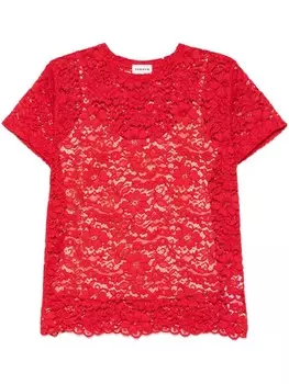 Топ из кордового кружева P.A.R.O.S.H., красный