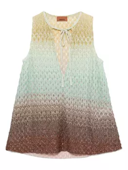 Топ из ламе Missoni, зеленый