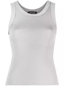 Топ из органического хлопка STYLAND, серый