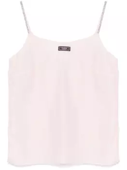 Топ из органзы Peserico, розовый