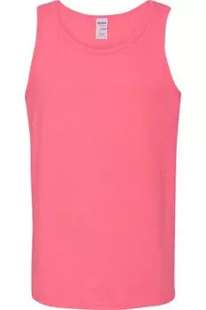 Топ из плотного хлопка Gildan, цвет safety pink