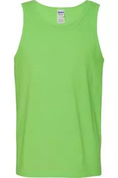 Топ из плотного хлопка Gildan, зеленый