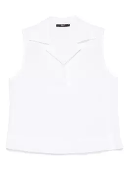 Топ из поплина Seventy, белый