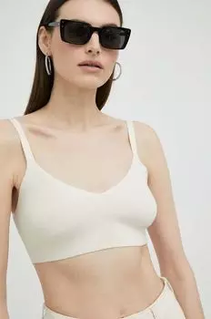 Топ из сухокорна Drykorn, бежевый