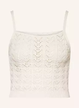 Топ из трикотажной пряжи Ruth Guess, бежевый