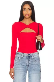 Топ из вязаного трикотажа Kenzie Superdown, cherry