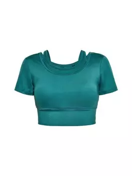 Топ IZIA Crop, цвет petrol