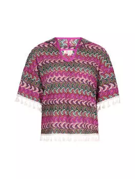 Топ IZIA, цвет pink mehrfarbig