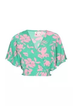 Топ IZIA Fashion Look, бирюзовый