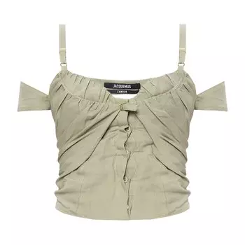 Топ Jacquemus Le Haut Tovallo Sage