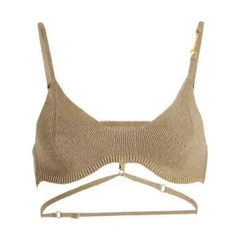 Топ Jacquemus, песочный