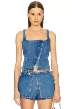 Топ Jade от Cult Gaia, stone wash