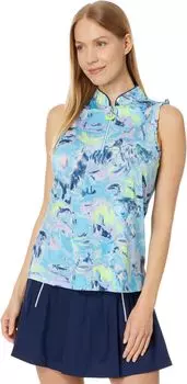 Топ Jamie Sadock Brush Sleeveless Top, цвет Electra
