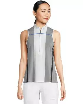 Топ Jamie Sadock C'est La Vie Striped Sleeveless Top, цвет Electric Blue