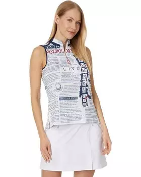 Топ Jamie Sadock Golfology Sleeveless, цвет Moonlit