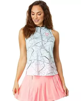 Топ Jamie Sadock Runaway Heart Sleeveless, цвет Heavenly