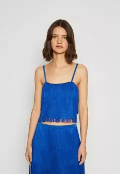 Топ Jamilla Fringe Strap Colourful Rebel, цвет blues