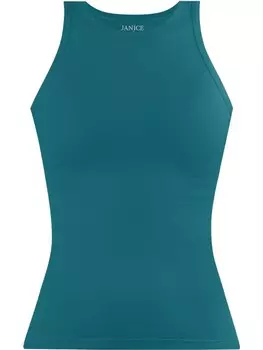 Топ Janice Damen hochgeschlossen Nauta, цвет petrol