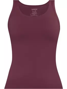 Топ Janice Damen Nazca, цвет burgund