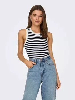 Топ JDY, черный/белый