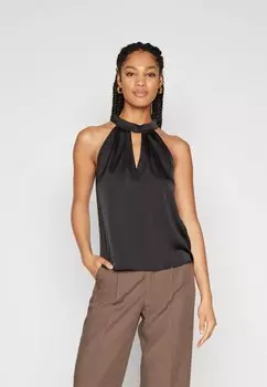 Топ JDY JDYCAJA HALTERNECK, черный