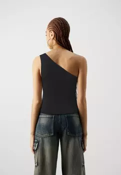 Топ JDYCIRKELINE ONE SHOULDER JDY, черный