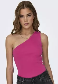 Топ Jdycirkeline One Shoulder JDY, фиолетовая фуксия