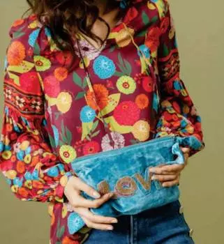 Топ Эмма в бордовом цвете EMILY LOVELOCK