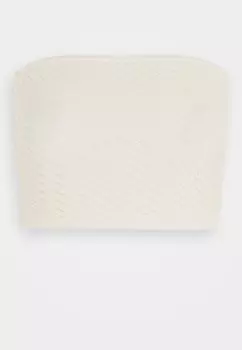 Топ JESSICA HALLER CROCHET BANDEAU NA-KD, цвет offwhite