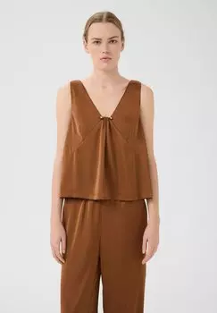 Топ JESSIE - Blouse Gestuz, коричневый