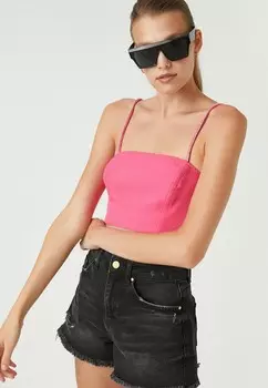Топ Jewel Detail Crop Tank Top Koton, розовый