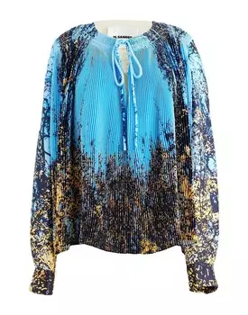 Топ Jil Sander, небесно-голубой