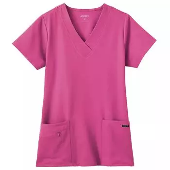 Топ Jockey Scrubs с карманом на молнии — Women's Plus 2206 Jockey