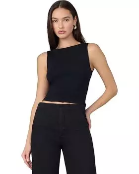 Топ Joe's Jeans The Boatneck Tank, черный