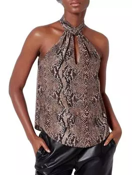 Топ Joie Cedra Python с лямкой на шее, natural
