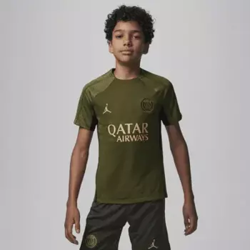 Топ Jordan Paris Saint-Germain Strike Fourth, цвет Rough Green/Rough Green/Dark Obsidian/Hemp