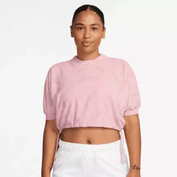 Топ Jordan Short Sleeve Top, розовый/розовый