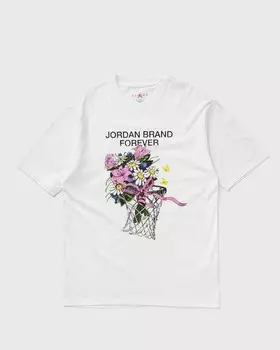Топ Jordan Wmns Oversized Graphic T-Shirt, белый