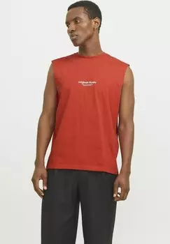 Топ JORVESTERBRO SLEEVELESS Jack & Jones, оранжевый
