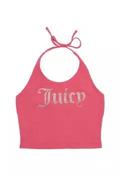 Топ Juicy Couture, неоново-розовый