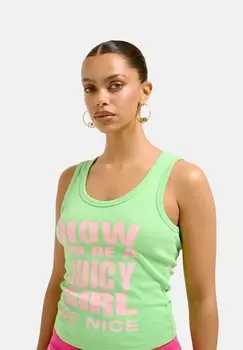 Топ Juicy Couture, светло-зеленый