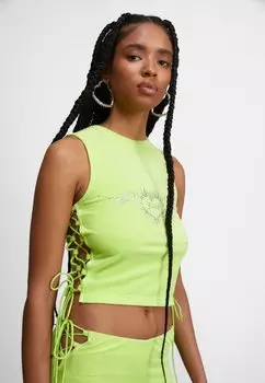 Топ Juicy Couture, зеленый