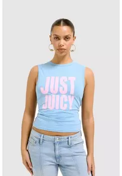 Топ JUST JUICY TANK Juicy Couture, синий
